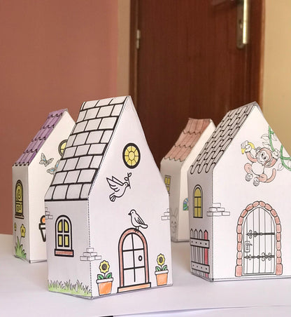 Happy House Printable Activity for Kids